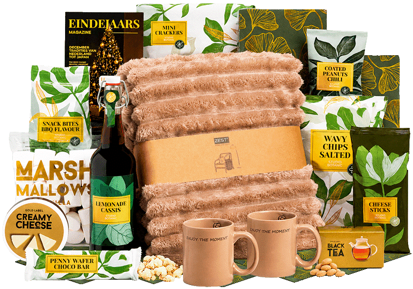 Warme winter thuis geven met een cozy kerstpakket